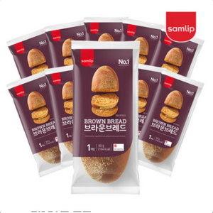 삼립 냉동 브라운 브레드, 60g, 40개