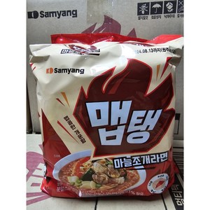 맵탱 마늘조개라면 110g, 4개