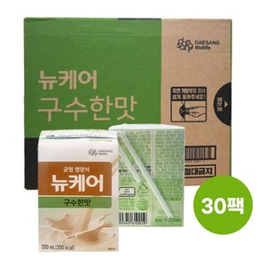 코스트코 뉴케어 구수한맛 플러스 200ml x 30개입 완전균형영양식, 30개