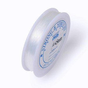 낚시줄 공예용낚시줄 탄성없는 나일론 0.45mm 100미터 1+1 금구포장, 2개, 투명