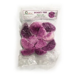 Fozen Ube (Yam) Winged 냉동 우베 얌, 1개, 500g