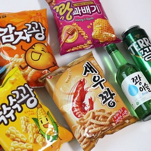 꽝 돌잔치 스티커 [6종 행운의자리 새우꽝 감자꽝 라벨], 색상, 1개