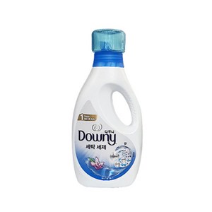 다우니 프리미엄 상쾌한향 액체형 세제 냄새딥클린 블루 본품, 1L, 1개
