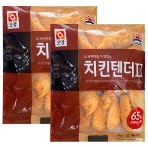 햇살누리 치킨텐더2 2kg(1kgx2개), 2kg, 1세트