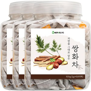 이너블릭 1500만 티백 판매 설탕 무첨가 쌍화차 티백, 2g, 3개, 50개입