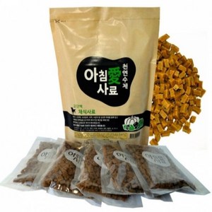 아침애 수제사료 고단백 채식 1kg, 닭, 1개