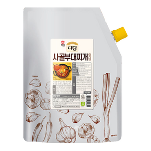 다담 사골부대찌개양념 2kg, 2개