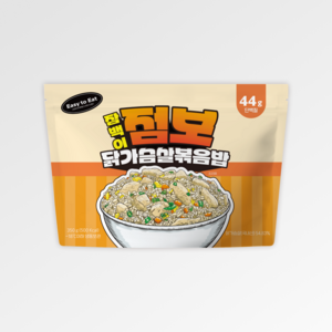 잠백이 점보 닭가슴살 볶음밥 야채맛 350g 10개