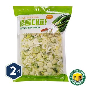 물고기삼촌 대파 슬라이스 1kg+1kg, 2개, 1kg