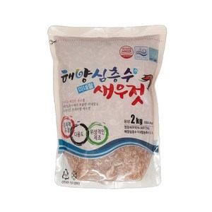 해양심층수미네랄새우젓 2kg [선별/HACCP/외국산], 1개