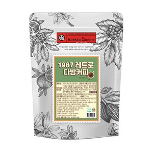 바리스타퀸 1987 레트로 다방커피 파우더, 1kg, 1개입, 1개