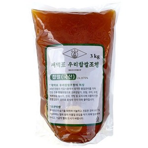 새댁표 국내산 찹쌀로 만든 찹쌀조청, 1.5kg, 1개