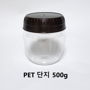 SD 대원단지 PET 항아리 (500g) 플라스틱 단지, 20개