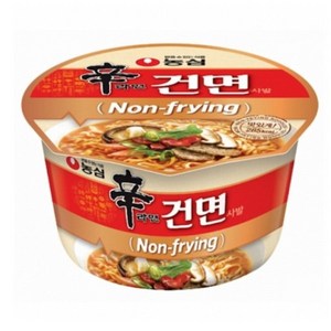신라면 건면 사발 77g, 16개
