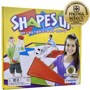 러닝리소스 EI-3106 멘사 선정 게임. 쉐입스 업 Shapes Up (한글판 정품), 1세트