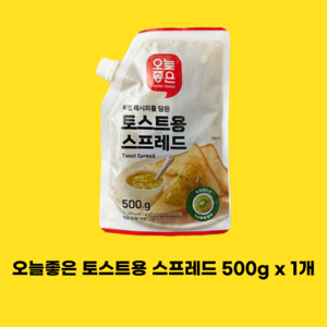 오늘좋은 토스트용 스프레드, 1개, 500g