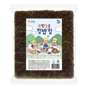 예지김 잘 안터지는 두번구운 김밥김 100매 240g, 2개