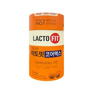 종근당건강 락토핏 유산균 코어맥스 2g X 60포 1통, 120g, 1개