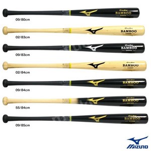 미즈노 MIZUNO 경식용 야구 배트 7종, [06] 블랙 그라데이션(55) 84 cm, 1개