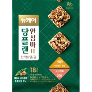 뉴케어 당플랜 안심바, 180g, 1개