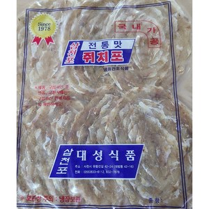 삼천포 명품국산쥐포 300g/400g / 대성/성일 국산쥐포 / 명태알포 / 삼천포쥐포, 250g, 1개