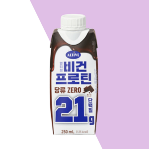 초코 얼티브 비건프로틴 250ml, 18개