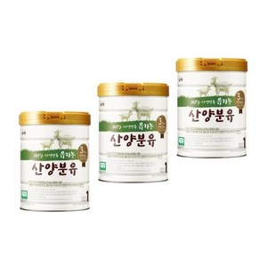 남양유업 유기농 산양분유 1단계, 800g, 3개