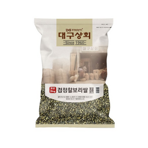 대구상회 국내산 검정 찰보리쌀, 2kg, 1개