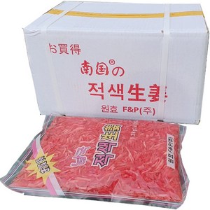 남국 초생강 생강절임 (채적색), 1.3kg, 10개