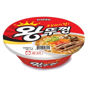 팔도 왕뚜껑 오리지널 110 g, 10개