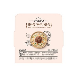 아이배냇 유아용 영양 전복새우죽, 160g, 1개
