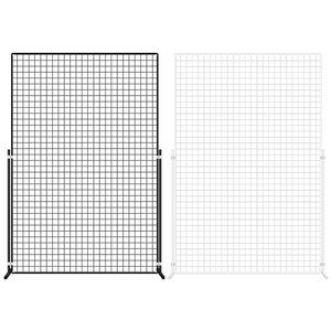 메쉬망 진열대 (망-다리세트) - 1200x1800mm, 화이트, 1개