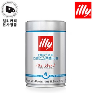 일리 디카페인 원두 0471, 홀빈(분쇄안함), 250g, 5개