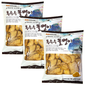 동아제과 옥수수똘뱅이, 180g, 3개