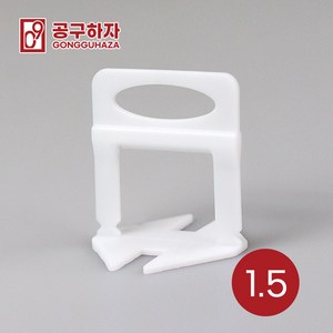 공구하자 타일 평탄 클립 시공 작업 수평 레벨러 쐐기 도매, 1개