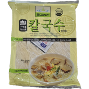 칠갑농산 칼국수 (식자재) 1kg BOX, 10개