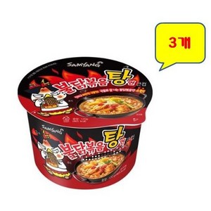 삼양 불닭볶음탕면 큰컵 120g, 3개