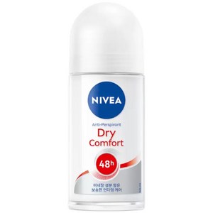 니베아 데오드란트 롤온 드라이 컴포트 롤온타입, 50ml, 1개