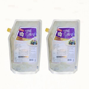 평강참맛 양파 드레싱 2kg 2봉, 2개