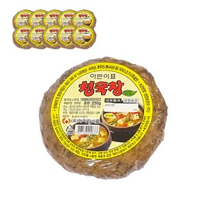 아리랑 식품 이쁜이 청국장 250g 10개입 1box, 10개