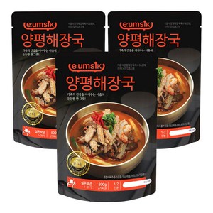 청우식품 이음식 양평해장국 800g, 3개