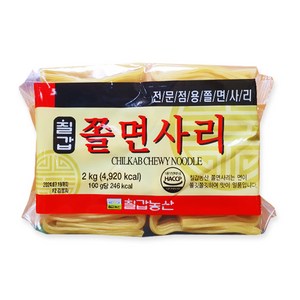 칠갑농산 쫄면사리, 2kg, 1개