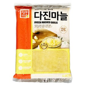 황보마을 냉동 다진마늘 1kg, 5개