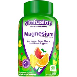 마그네슘 비타민 165MG 고함량 60구미 30일분 Magnesium, 마그네슘 60구미, 60정, 1개