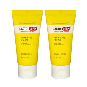 종근당 락토덤 피부에 유익한 생보습제 75ml x2개, 1개