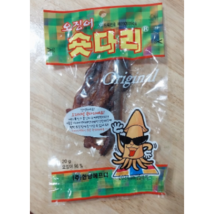 한양식품 오징어 숏다리, 20g, 8개