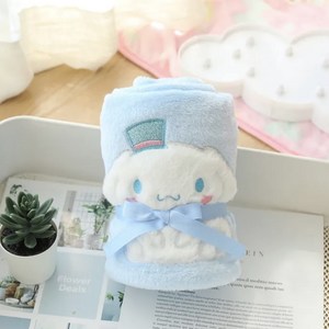산리오 무릎 수면 담요 극세사 겨울