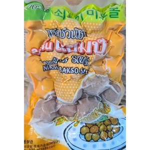 가온 태국 소고기 미트볼 320그램 박소 BAKSO woldfood, 1개, 320g