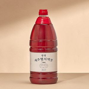 제주도 국산 추자도 멸치액젓 100% 원액 무첨가물 (1.8L), 2kg, 1개