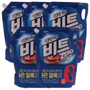 비트 액상세제 일반용 리필, 2L, 5개